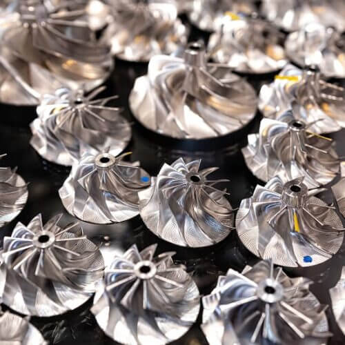 Precision-milled airplane parts