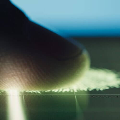 Optical fingerprint reader